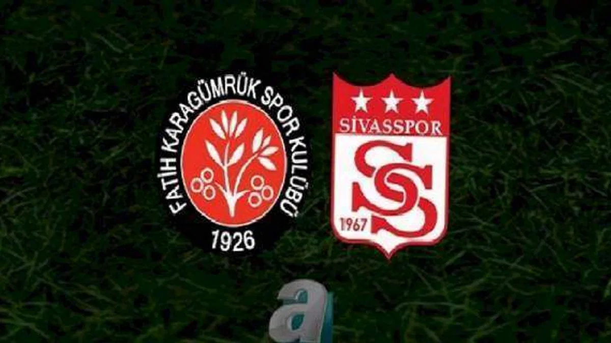 Fatih Karagümrük - Sivasspor canlı anlatım (Fatih Karagümrük - Sivasspor CANLI İZLE)