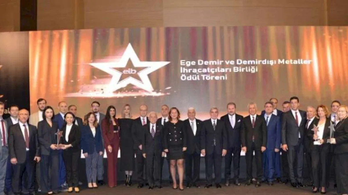 Demir ve demirdışı metaller sektöründe ihracat yıldızlarının gurur gecesi