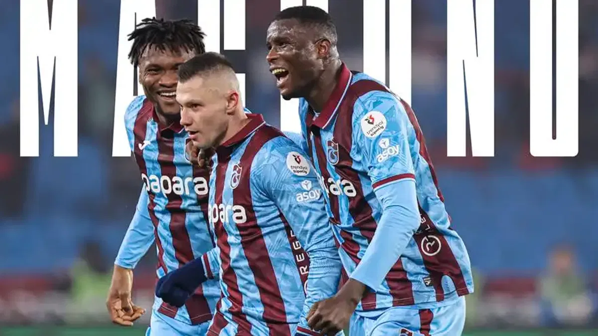 Trabzonspor 2-1 Kasımpaşa (Maç Sonucu)