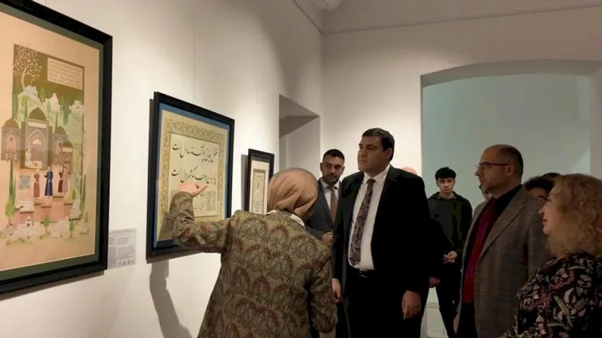 Konya'da Karatay Belediyesi’nden Viyana’da mesnevi sergi
