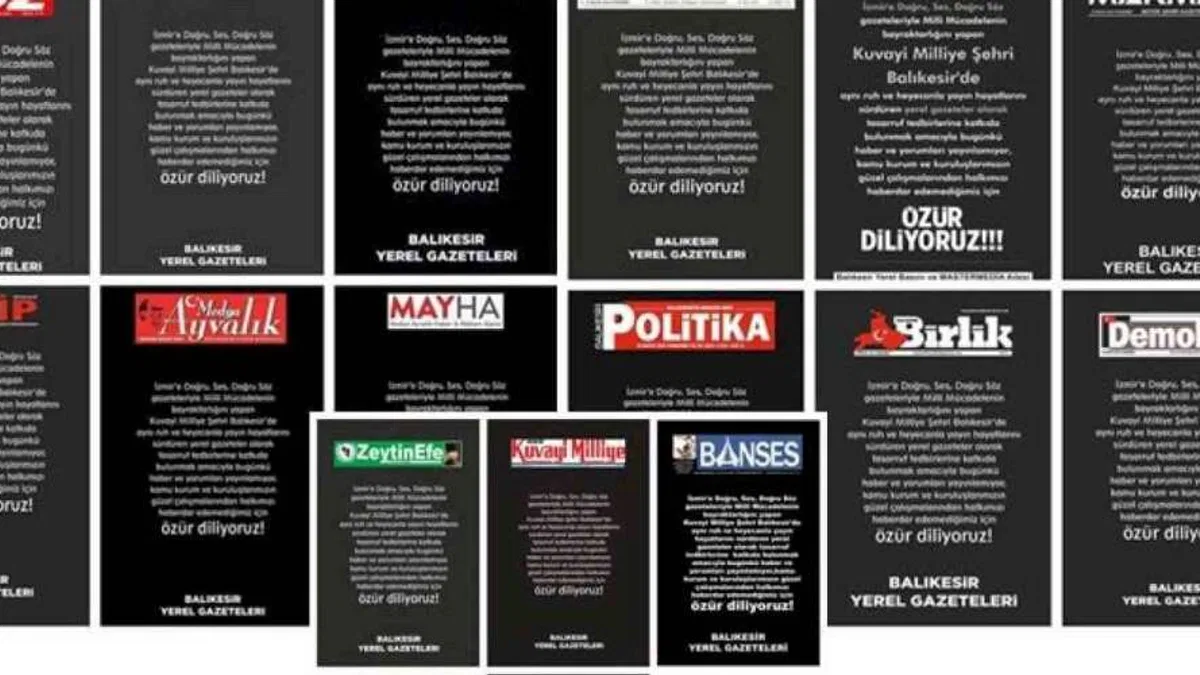 Balıkesir gazetelerinden tasarruf tedbirlerine farklı tepki!