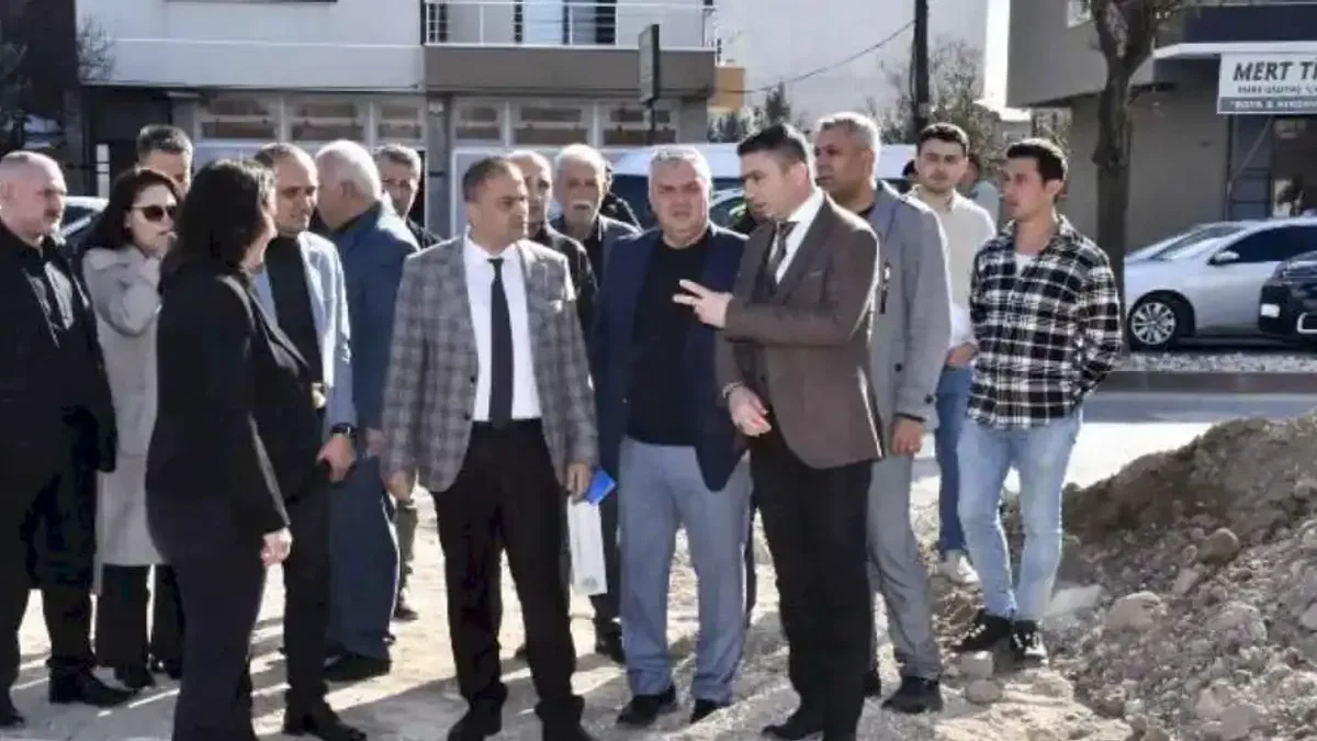 MASKİ Genel Müdürü Burak Aslay çalışmaları yerinde inceledi