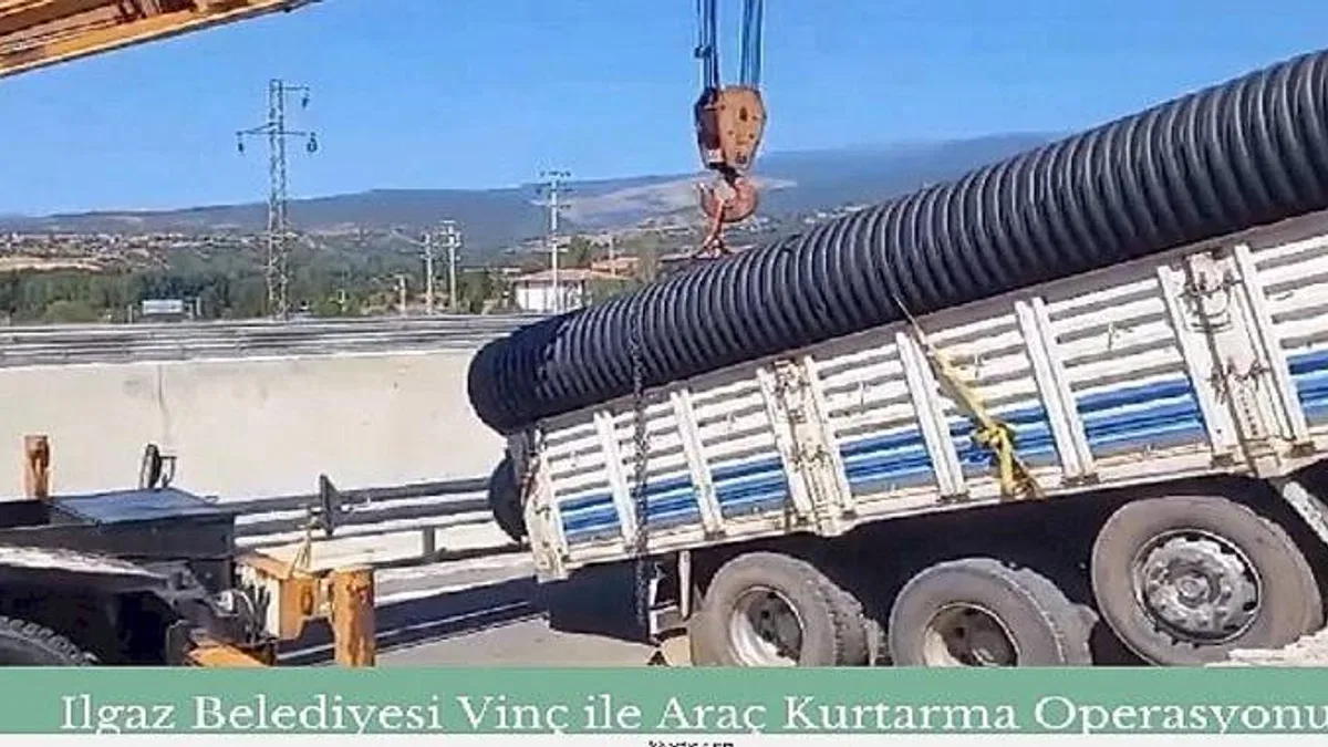 Ilgaz Belediyesi'nden Nefes Kesen Kurtarma Operasyonu