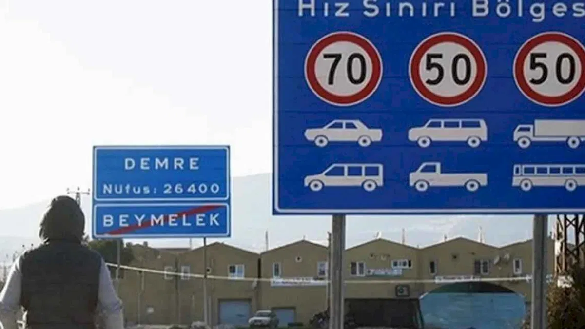 Karayollarında hız sınırı ve tabelalar değişiyor