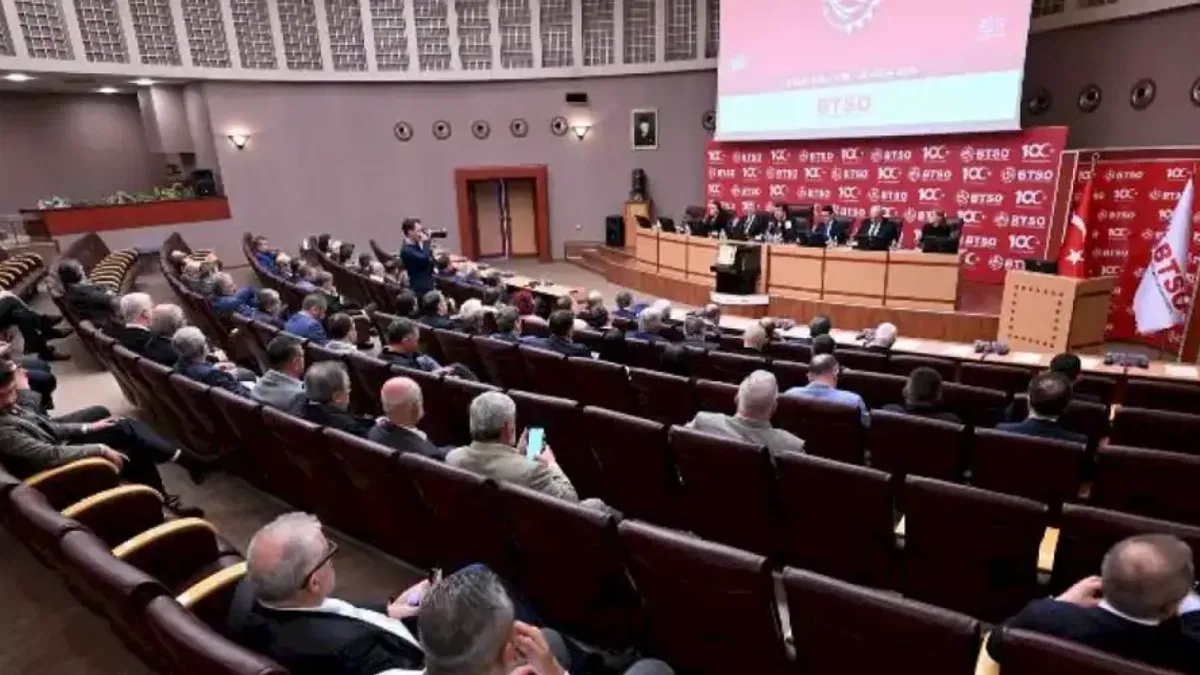 BTSO Nisan Ayı Meclis Toplantısı gerçekleştirildi