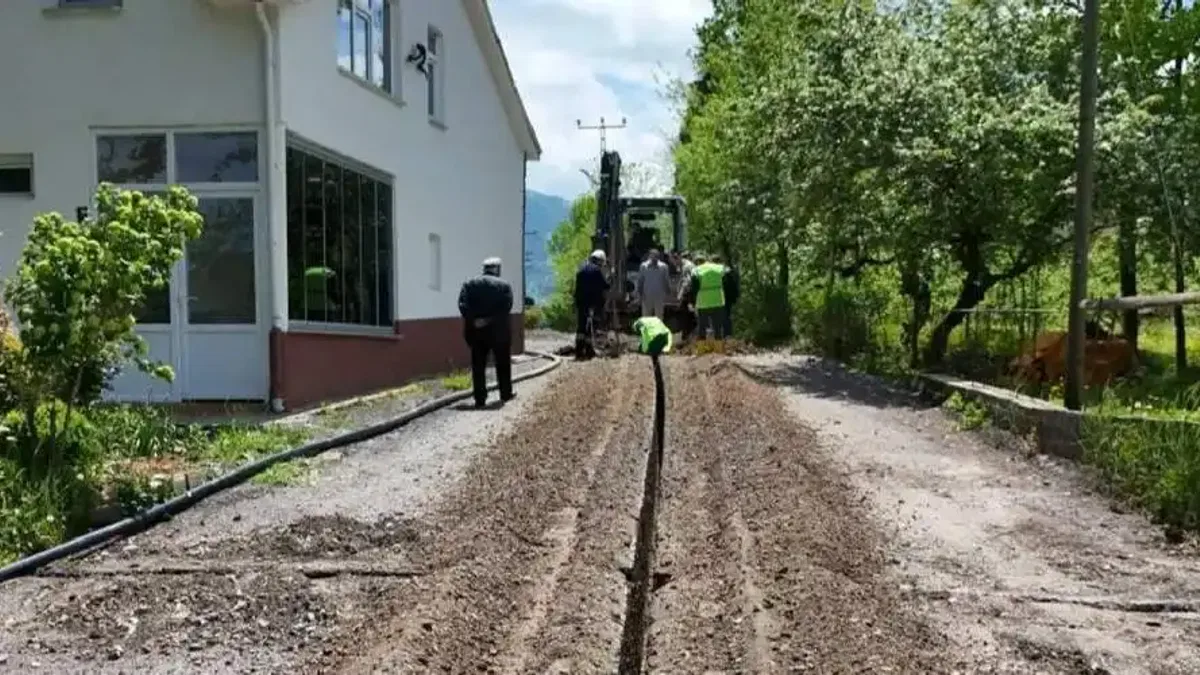 Trabzon Büyükşehir’den Tonya’ya içme suyu yatırımı