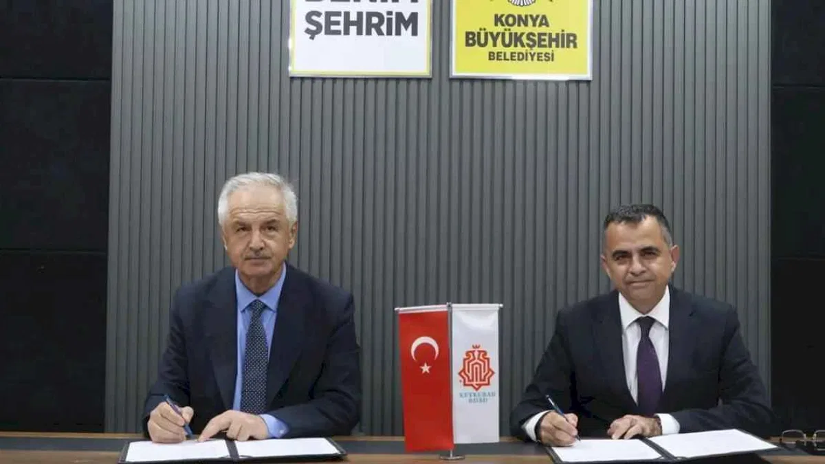 Konya ve Alanya belediyelerinden tarihi iş birliği