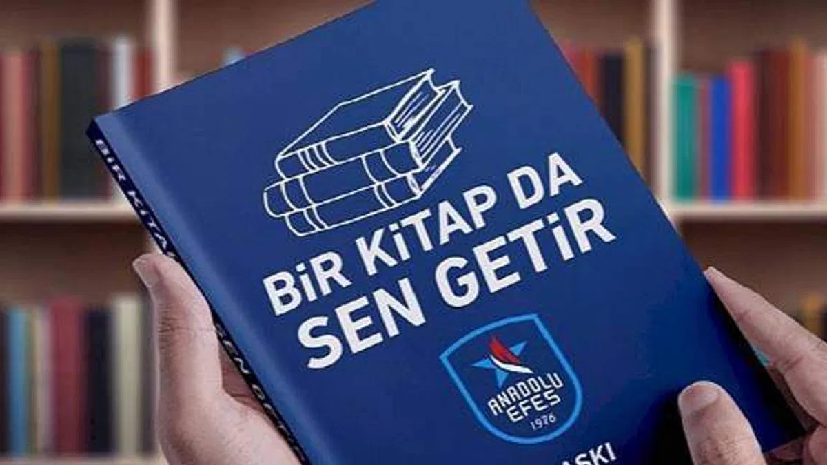 Anadolu Efes'in Gelenekselleşen "Bir Kitap Da Sen Getir" Projesi, Monaco Maçıyla Başlıyor