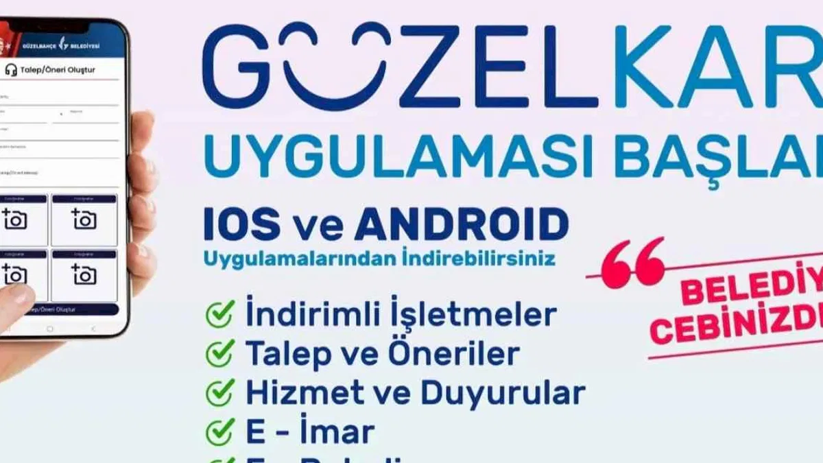İzmir Güzelbahçeli vatandaşlara mobil hizmet