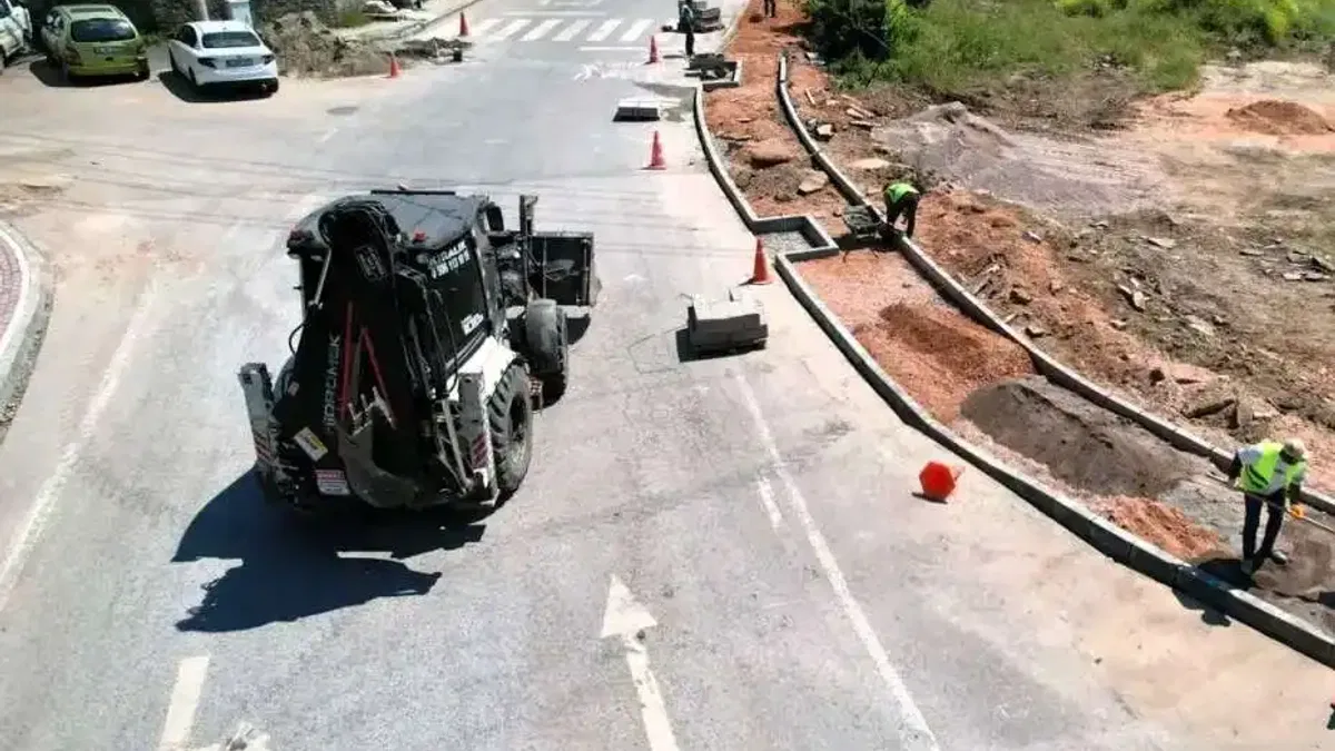 Kocaeli Başiskele’de trafik akışına yeni dokunuşlar