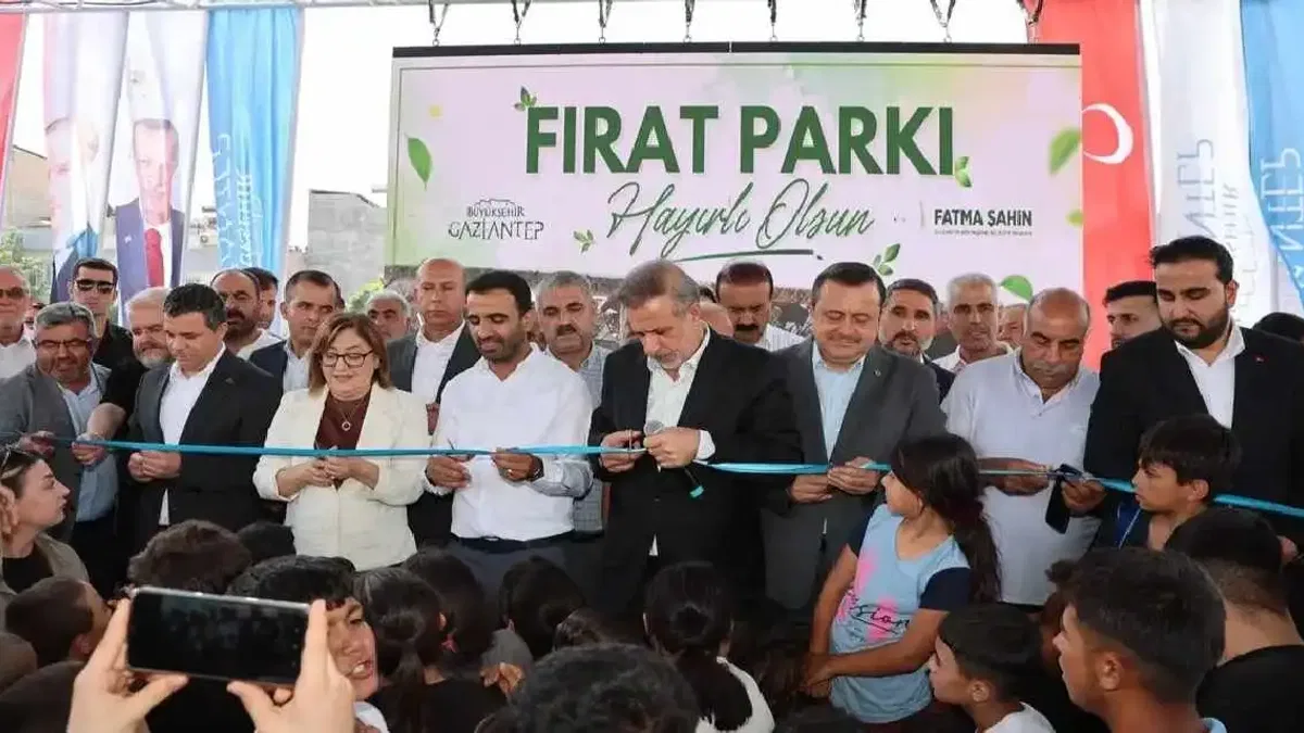 Gaziantep Fırat'a 'hayat' geldi