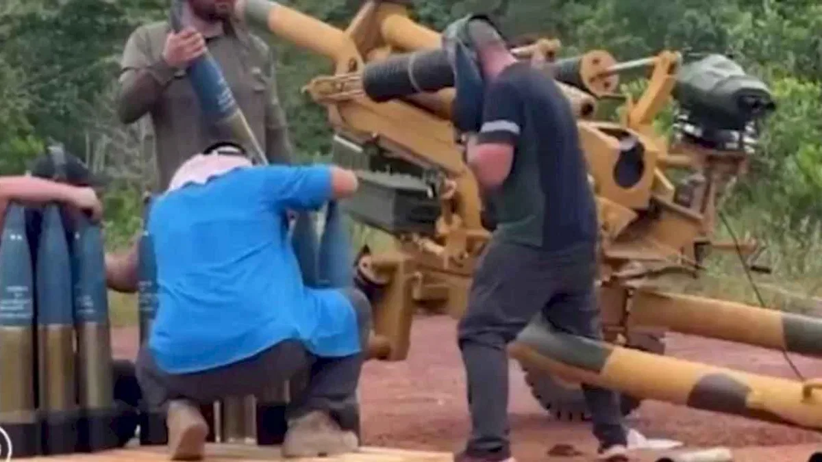 BORAN Obüsü Malezya'daki atışlarda rekor kırdı! 46 saniyede 12 atış!