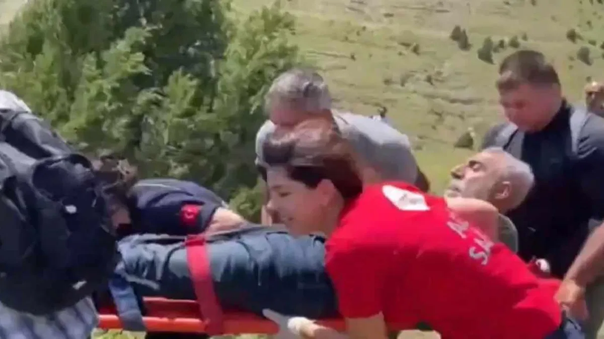 Tunceli’de yılan sokmasıyla zehirlenen vatandaş Jandarma helikopteriyle kurtarıldı