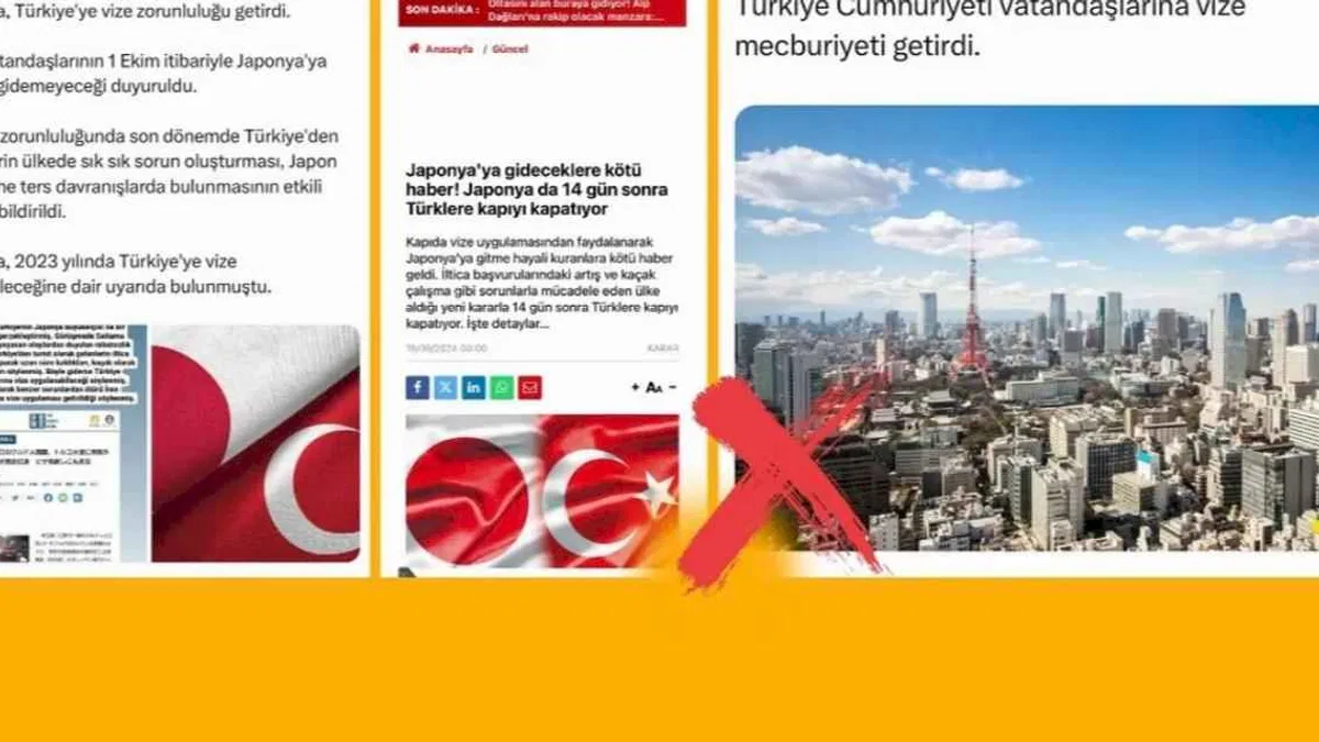 Japonya'dan Türkiye'ye vize zorunluluğu iddiası!