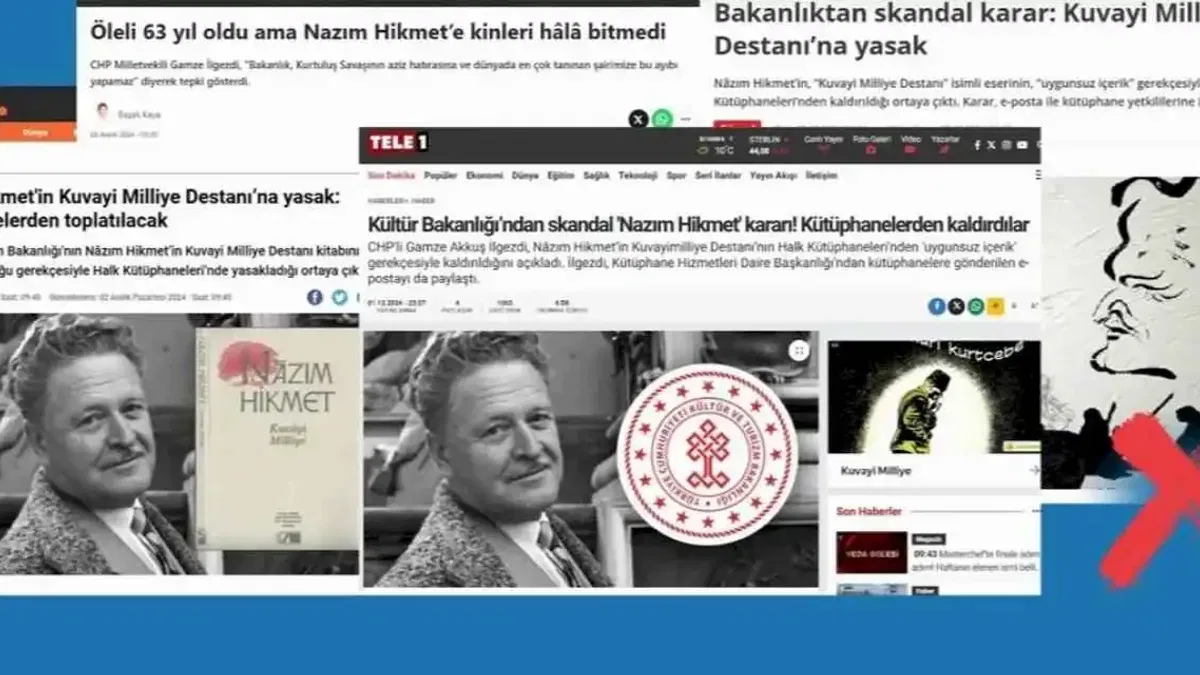 Nazım Hikmet'in 'Kuvayi Milliye'si yasaklandı mı? İşte yanıtı...