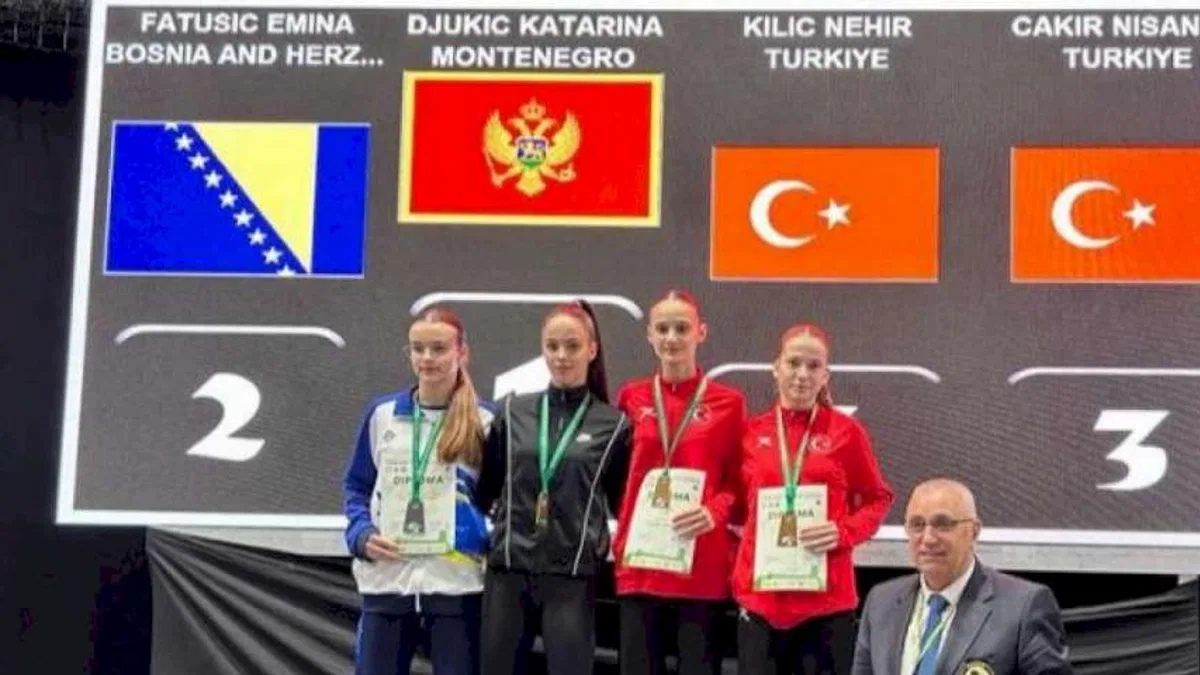Nisanur Çakır Slovenya’dan madalya ile döndü