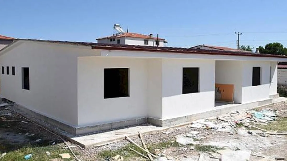 Yenibağarası sağlık ocağı tamamlanıyor