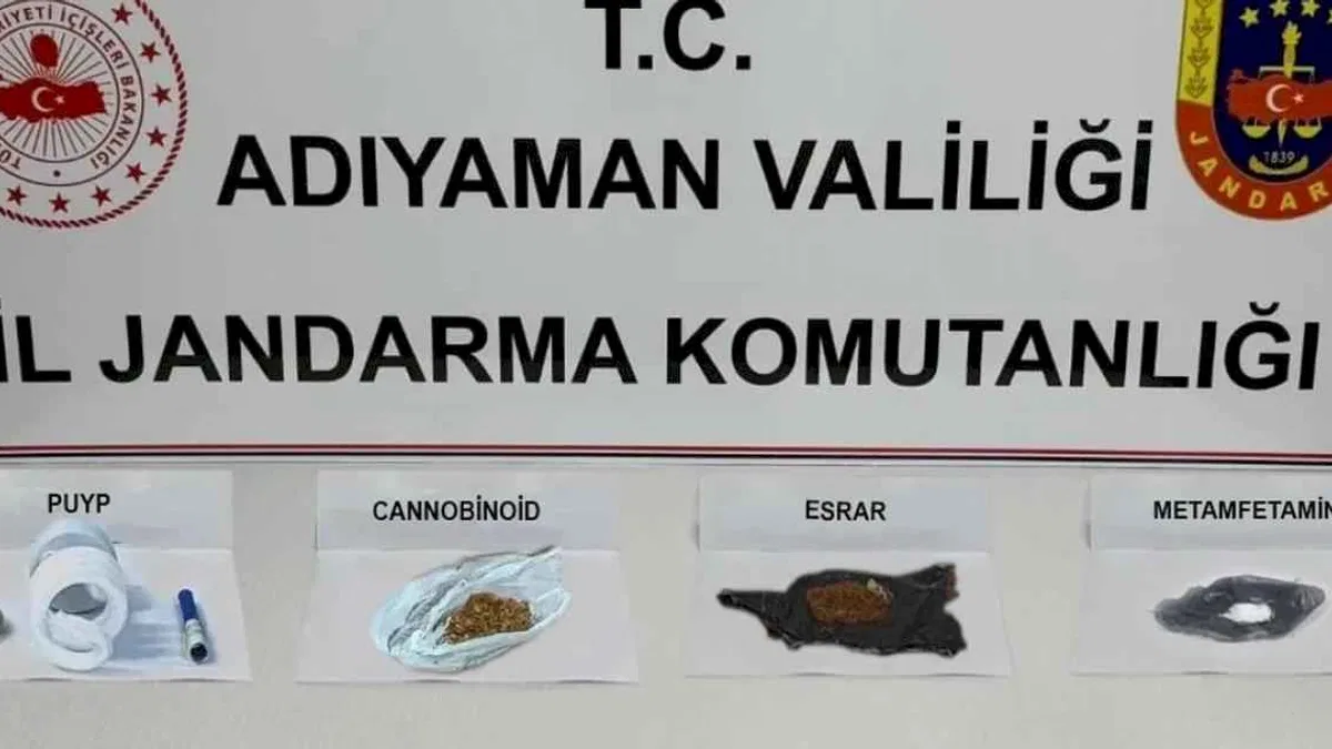Adıyaman'da uyuşturucudan 18 şüpheli yakalandı