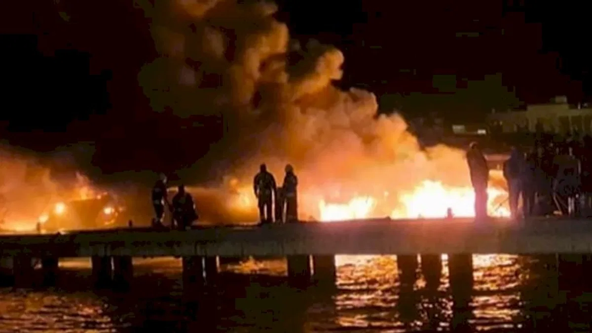 Yalıkavak Marina'dan 'yangın' açıklaması