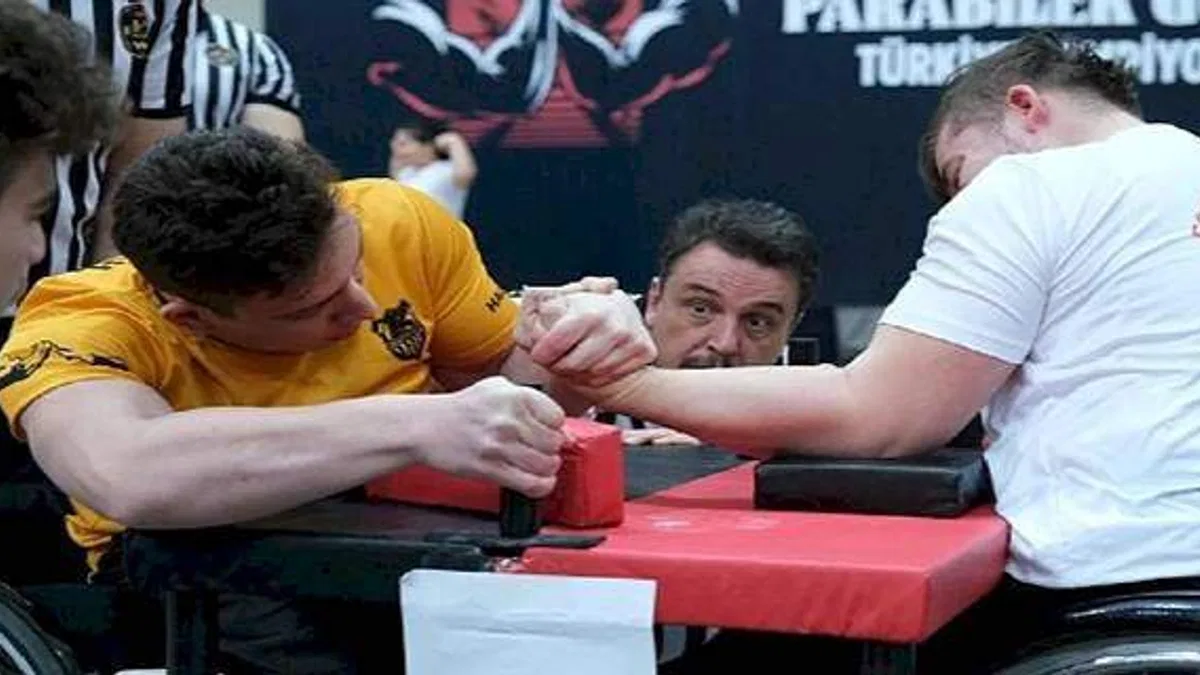Para Bilek Güreşi Heyecanı sona erdi