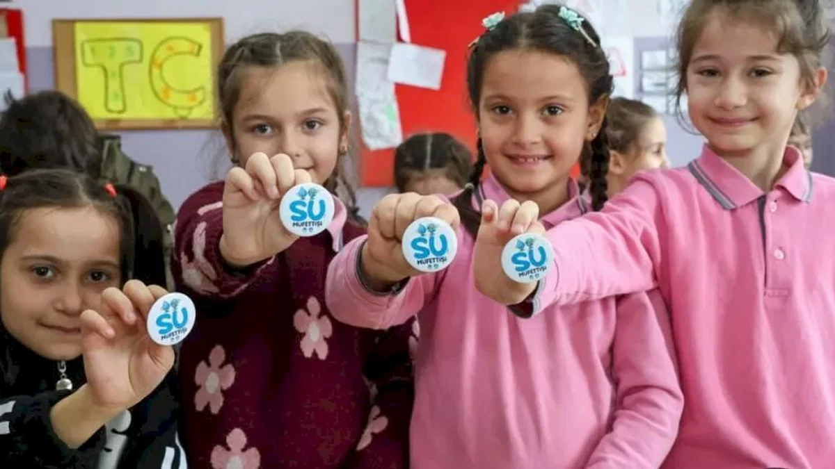 Sakarya’da çocuklara su bilinci aşılanıyor