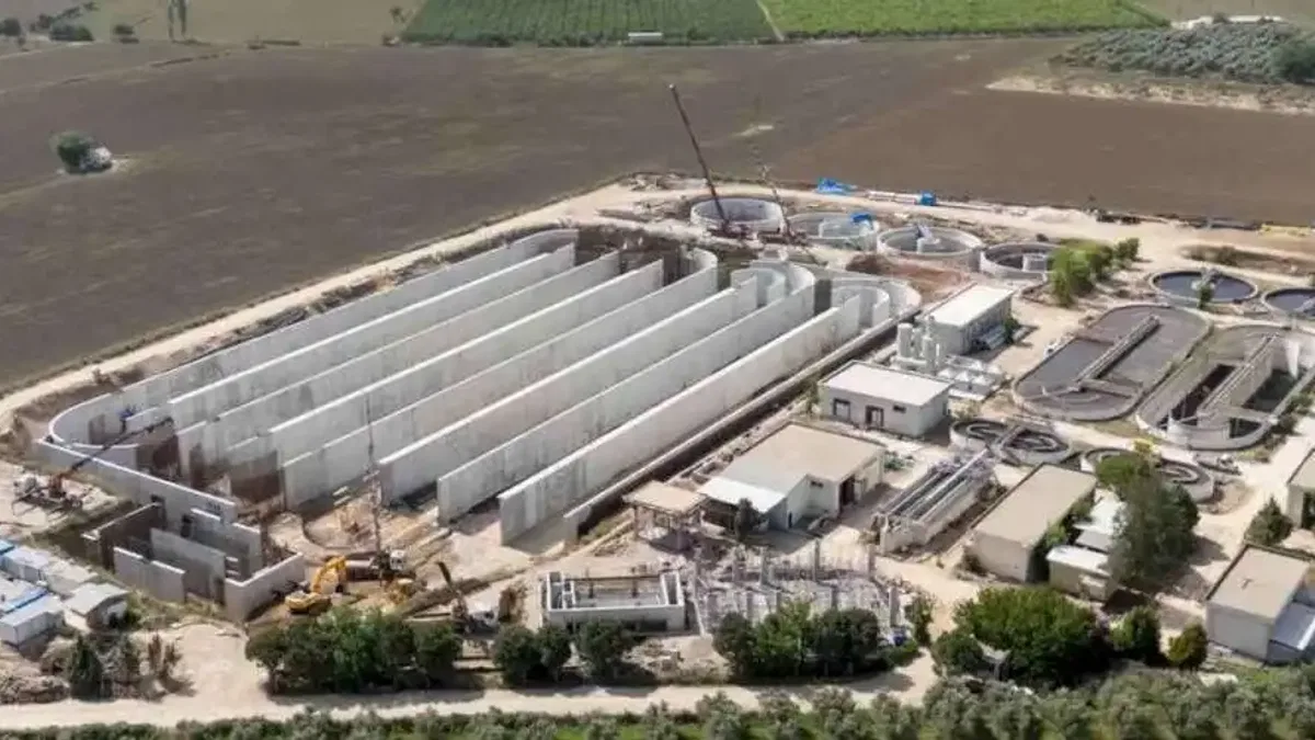 İzmir'e dev arıtma tesisi Torbalı'da yükseliyor