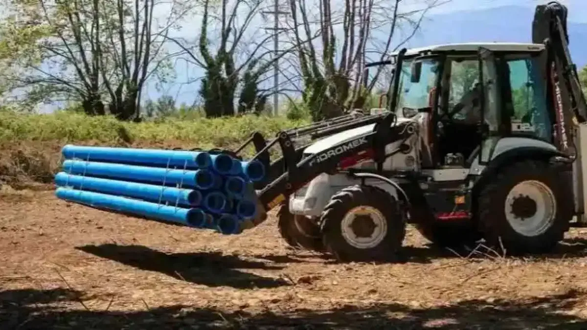 Sakarya Akyazı ve Hendek’in altyapı yatırımında sevkiyatlar başladı