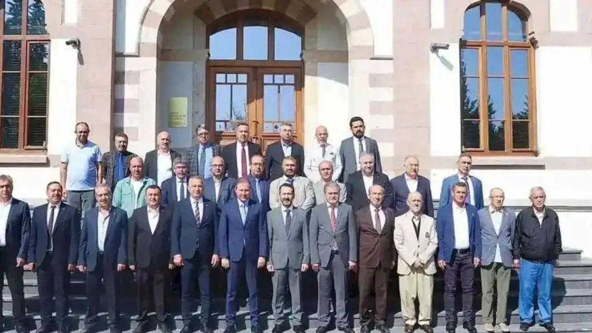 Konya Esnaf Odaları Birliği'nden Büyüşehir'e 'Ahilik' ziyareti