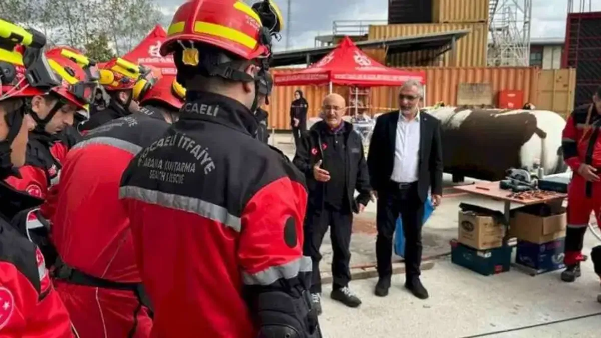 AFAD ve Kocaeli İtfaiyesi’nden Ortak Eğitim Hamlesi