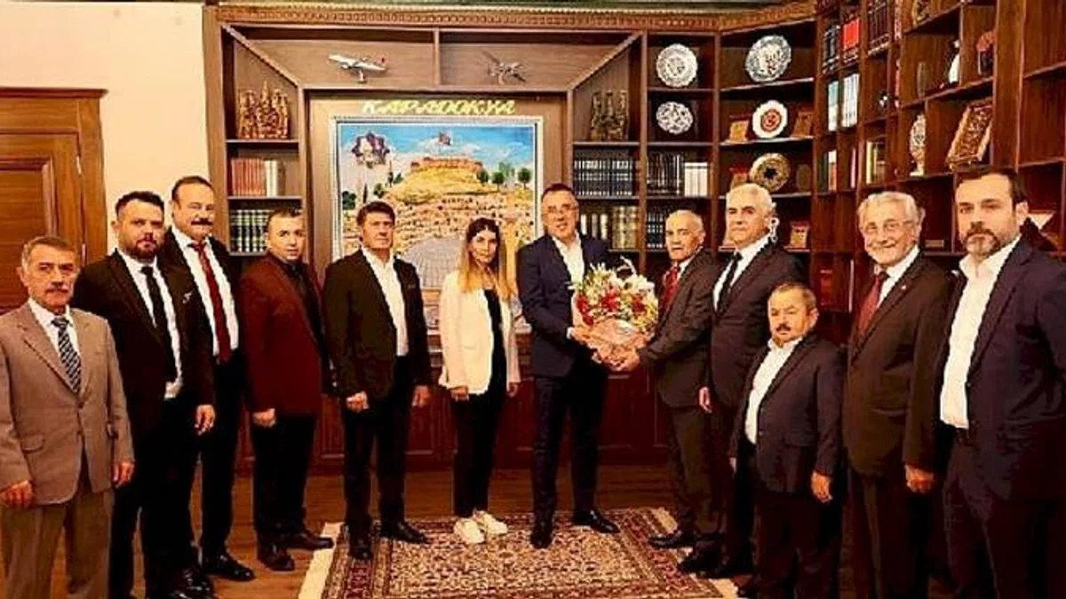 Ahilik Haftası Kutlama Heyeti Başkan Savran'ı Ziyaret Etti