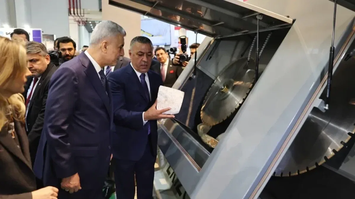Bakan Bolat: Türkiye doğal taşta dünyada ilk üçte