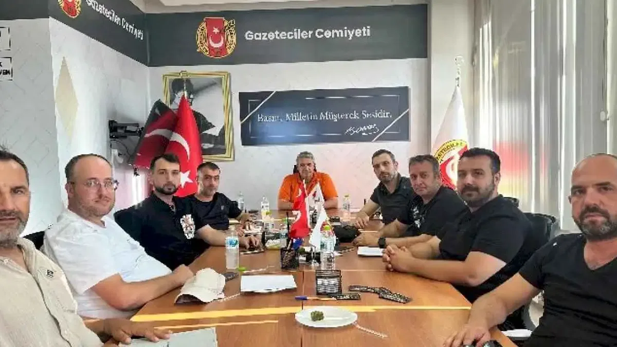 Gazeteciler Cemiyeti’nde ilk yönetim toplantısı yapıldı