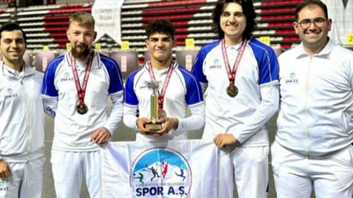 Kayserili sporcu Türkiye şampiyonu oldu