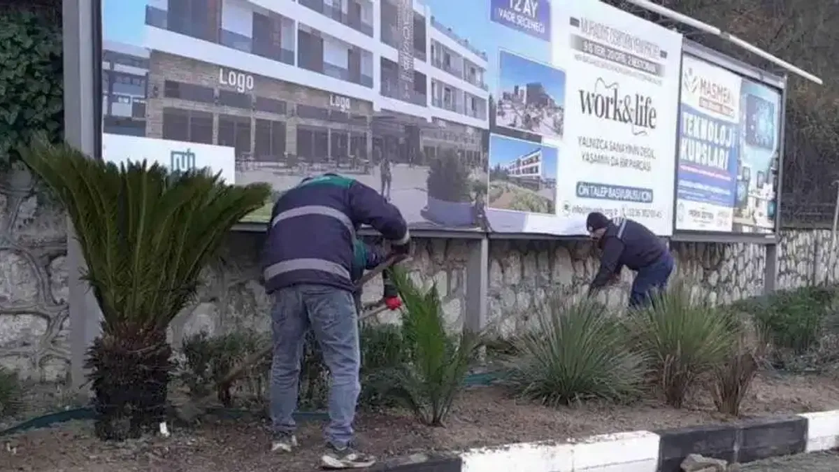 Manisa'da 'Estetik Kent' çalışmaları sürüyor