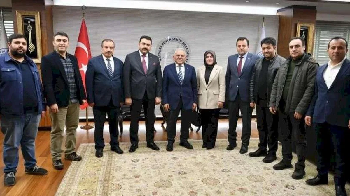 TUSAŞ heyetinden Başkan Büyükkılıç'a ziyaret