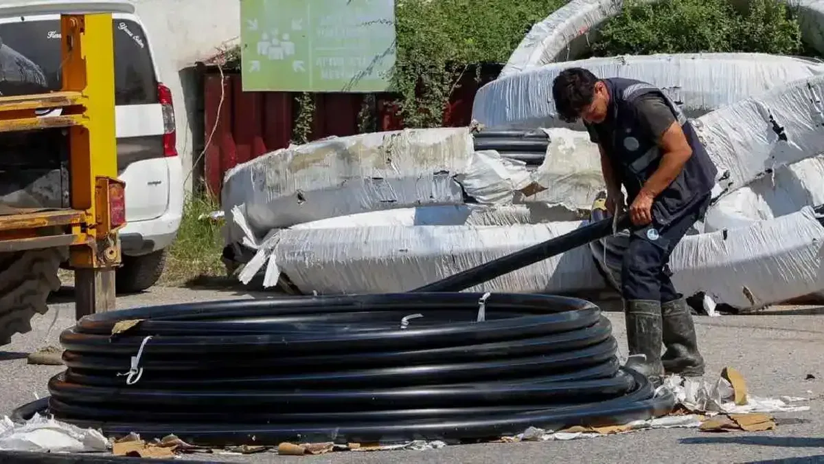 Karapürçek'te içme suyu altyapısına SASKİ yenilemesi