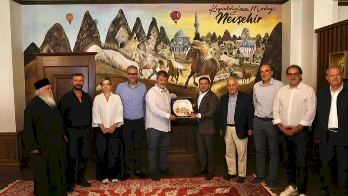 Kapadokya’da mübadele torunlarından anlamlı ziyaret