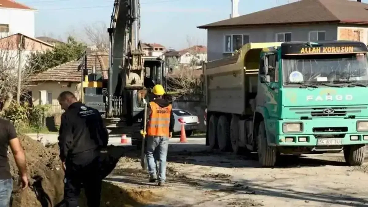 Sakarya Erenler'e 25 milyonluk altyapı