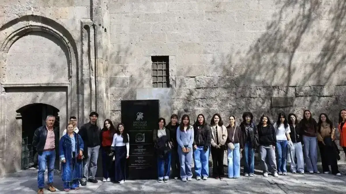 Kayseri Büyükşehir'den Portekizli öğrencilere 'Kültür Yolu'