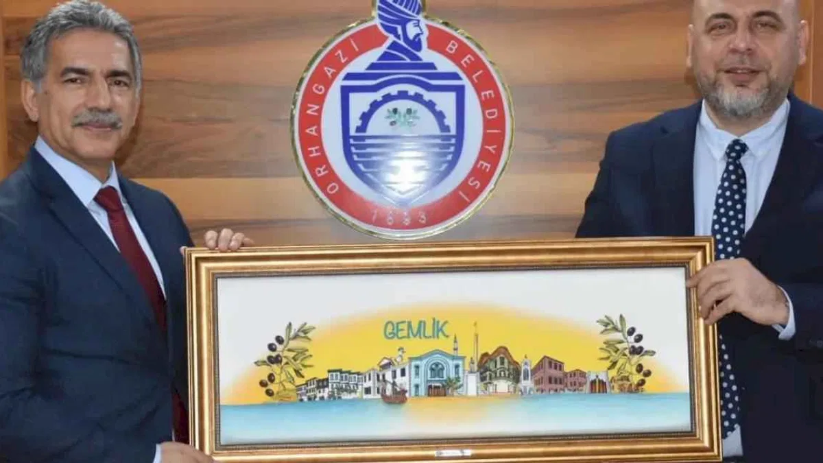 Bursa Gemlik ve Orhangazi arasında iş birliği mesajı