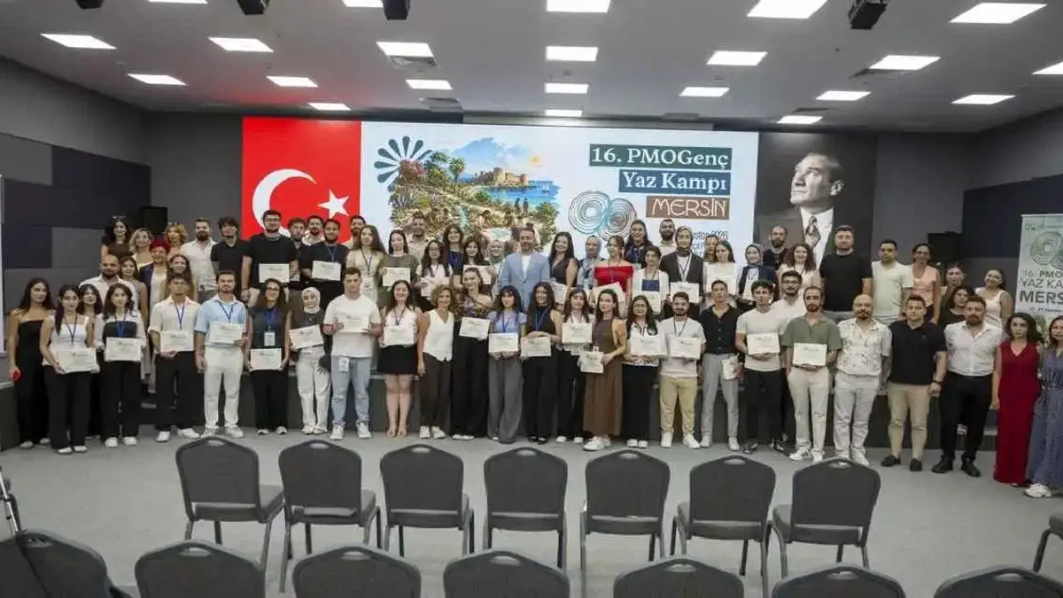 Mersin'de ‘Pmogenç Yaz Kampı’ sona erdi