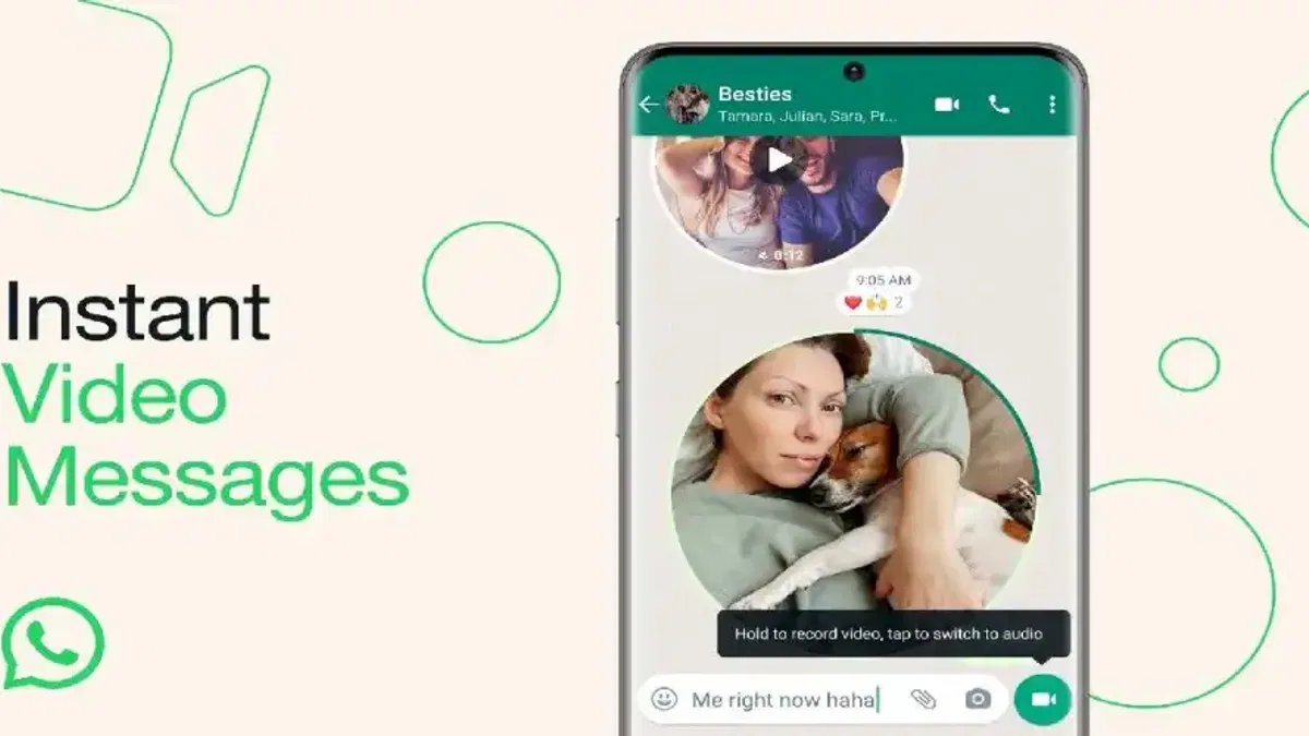 WhatsApp, Anlık Video Mesaj Özelliğini Kullanıma Açtı