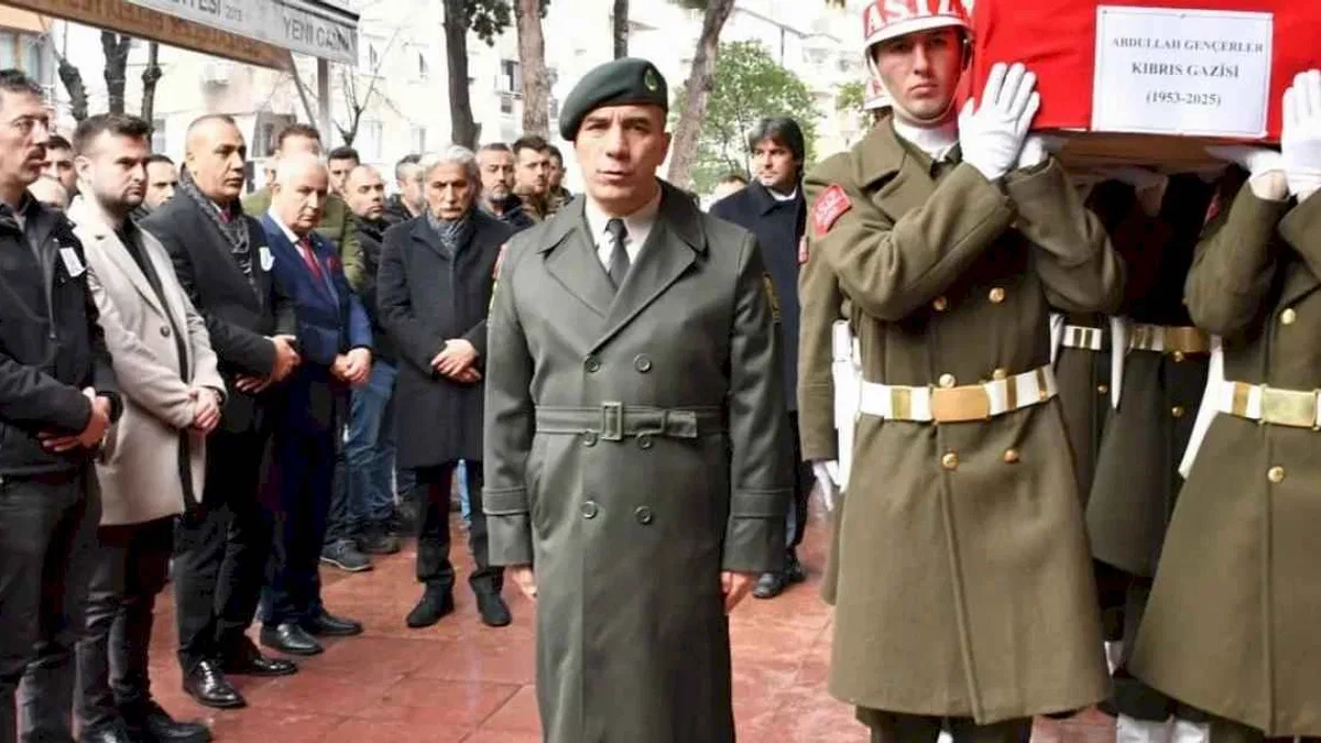 Kıbrıs Gazisi sonsuzluğa uğurlandı