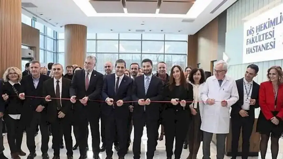 İstanbul Atlas Üniversitesi Diş Hekimliği Fakültesi Hastanesi törenle hizmete başladı