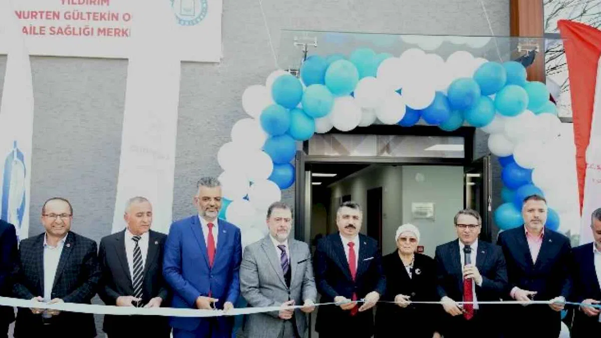Bursa Yıldırım bir sağlık merkezine daha kavuştu