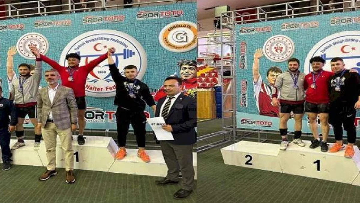 Nevşehir Belediyesi'nin halter gururu