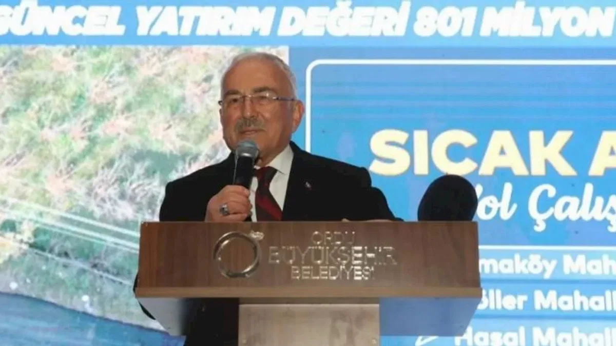 Başkan Güler: Aynı sofrada birlikte Ordu’yuz