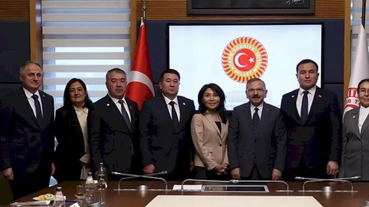 Türkiye ile Kırgızistan dostluk grupları TBMM'de görüştü