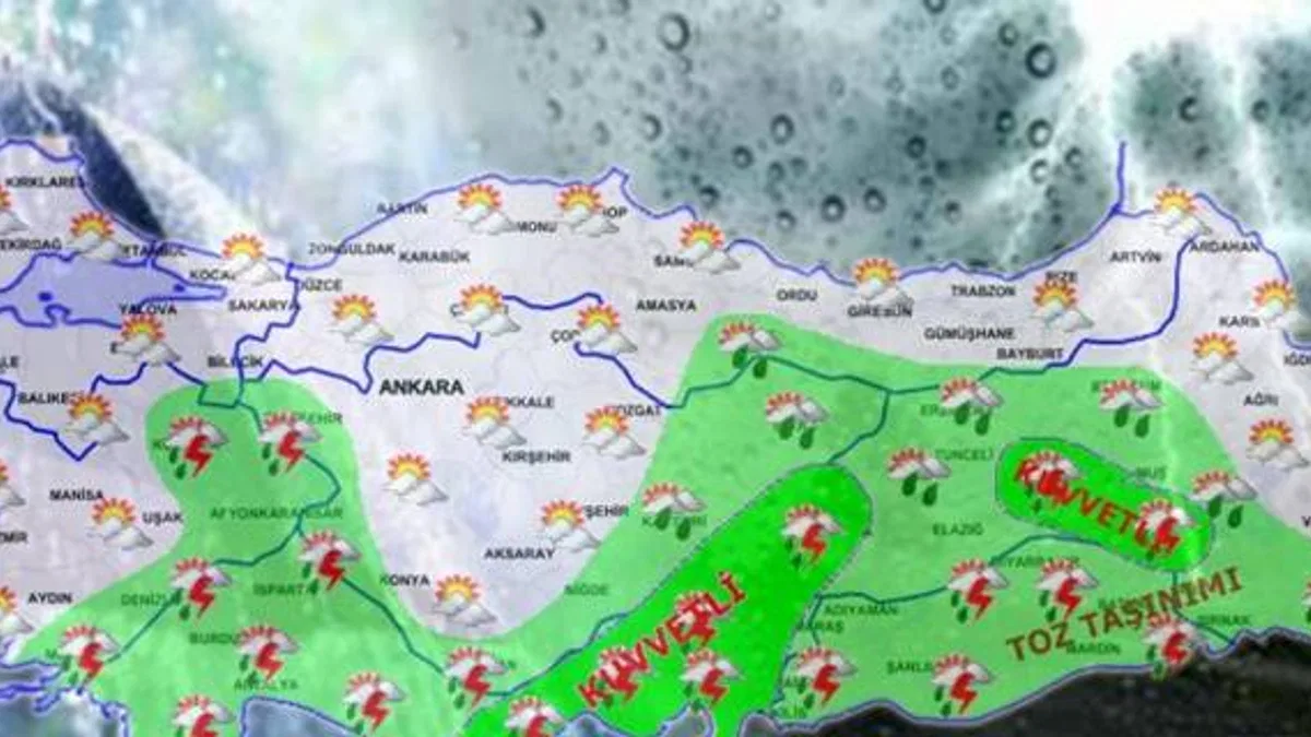 Meteoroloji'den güney ve güneydoğu illerine 'kuvvetli' uyarı!