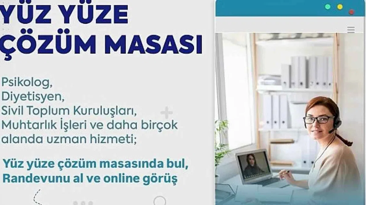 Muğla Büyükşehir Belediyesi'nden Dijital Hizmet Atağı Yüz Yüze Çözüm Masası Projesi
